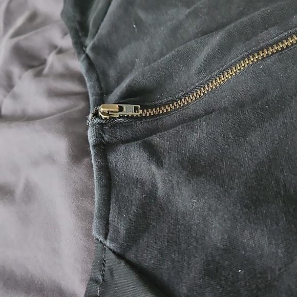 Guess Black long mesh sleeve bodycon mini dress - Picture 7 of 8